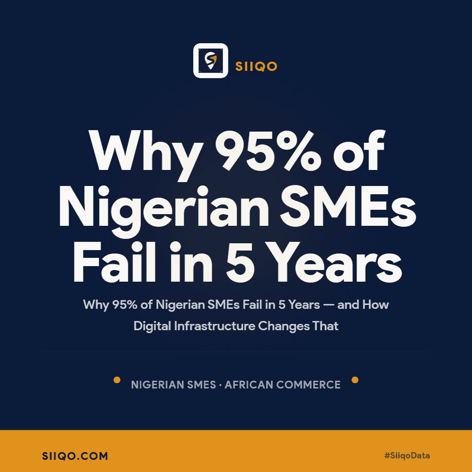 Why 95% of Nigerian SMEs Fail in 5 Years — and How Digital Infrastructure Changes That