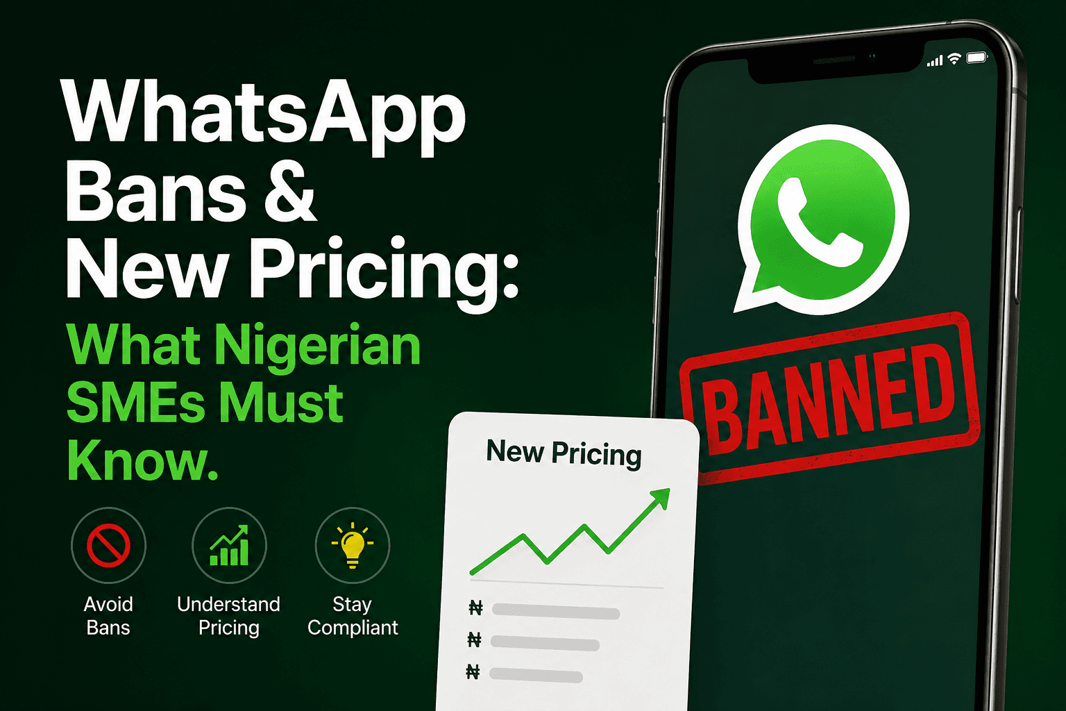 WhatsApp Bans & New Pricing: What Nigerian SMEs Must Know