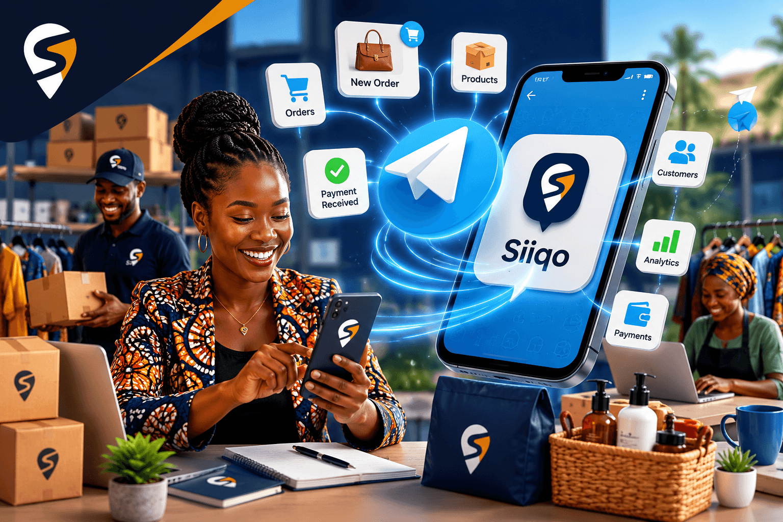 Siiqo Launches Commerce Infrastructure for Nigerian SMEs on Telegram — Run Your Entire Business From a Chat App