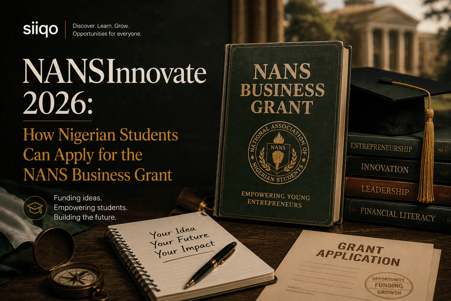 NANSInnovate 2026: How to Apply for the NANS Business Grant