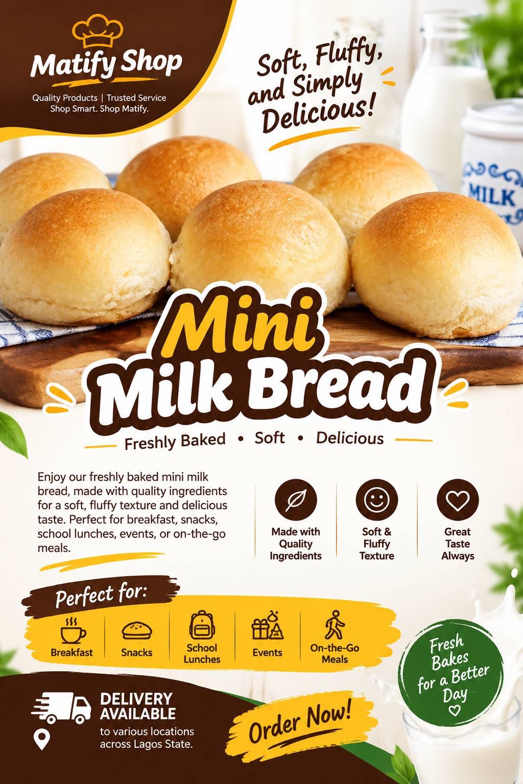 Donut Mini Bread - Siiqo - Buy on Siiqo Nigeria